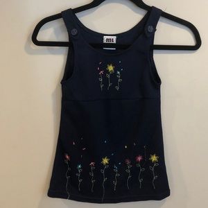 Vintage Miss Lana Blue Jumper Dress Sz 4